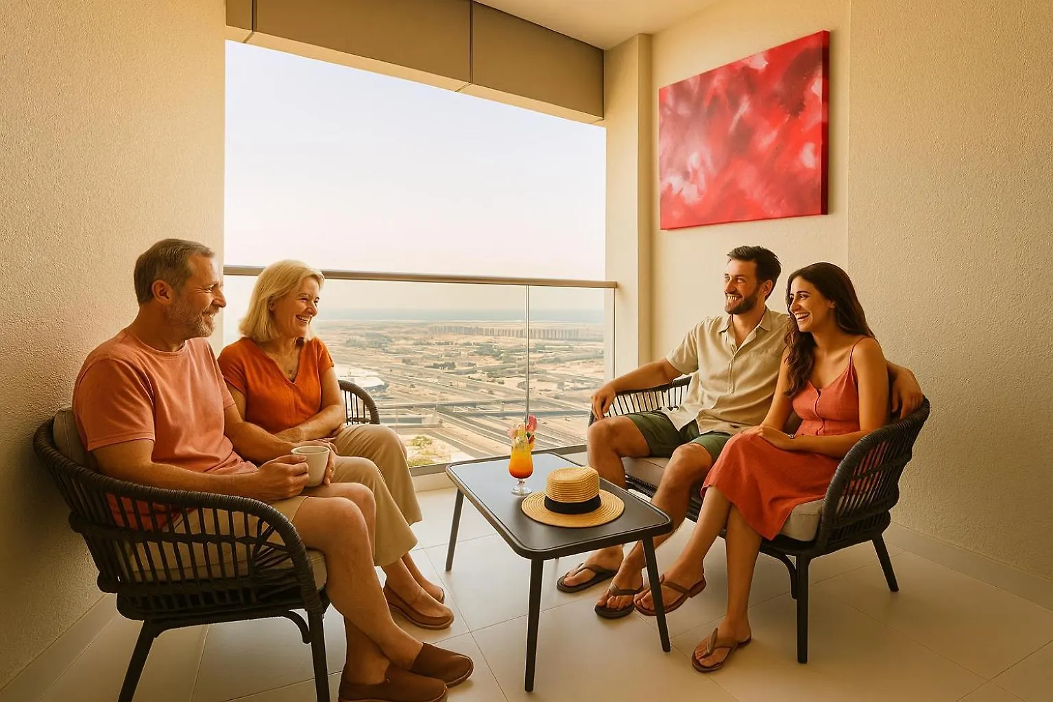 Luxury Stay At Aykon Tower - City Views Dubai